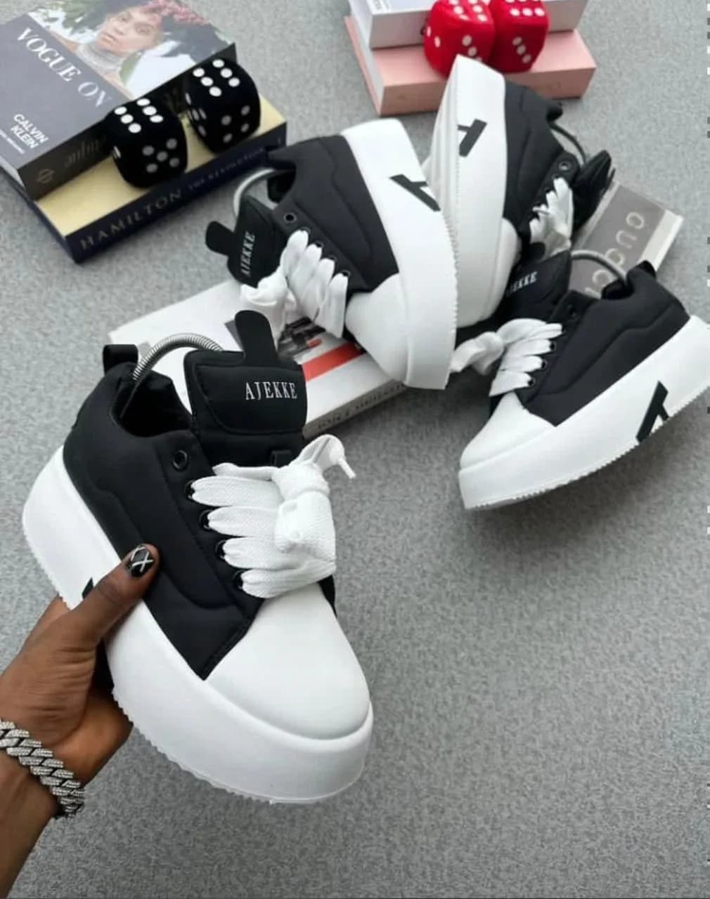 high-sole unisex canvas